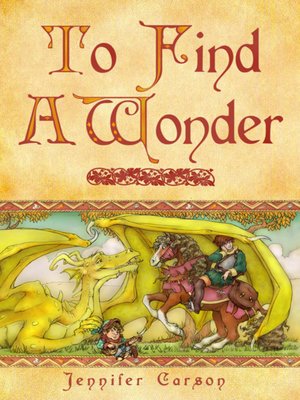 cover image of To Find a Wonder